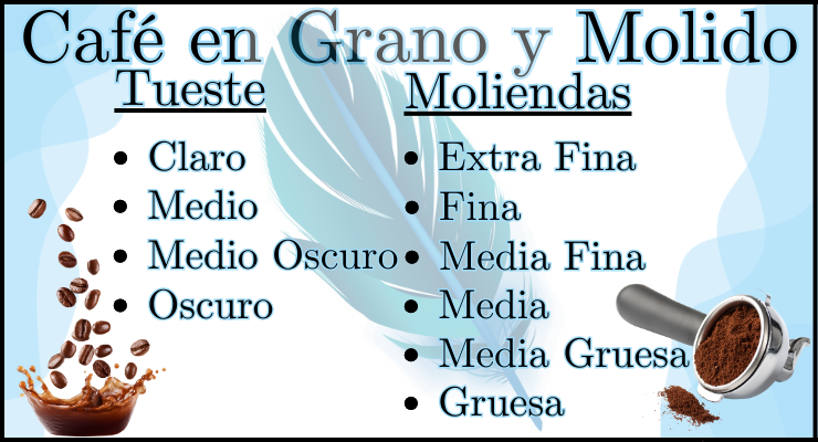 Café Pluma Hidalgo tuestes y moliendas
