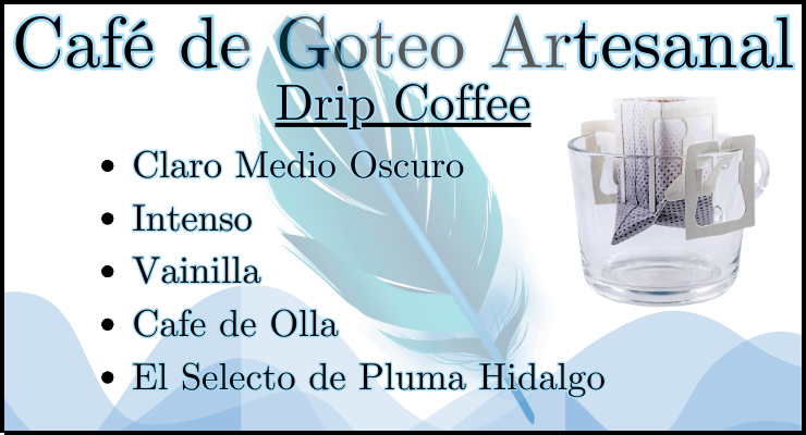 Café Pluma Hidalgo Drip Coffee